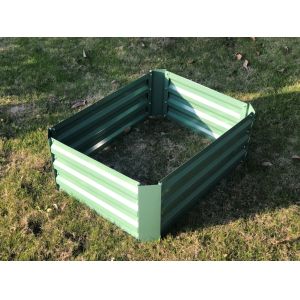 120x60x30cm Anti-Rusting Raised Metal Square Raised Garden Bed Kit