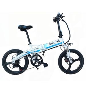 China Safe Electric Folding Bike , 20 Inch Fold Up Electric Bike 120 KG Max Load on sale