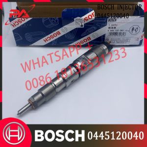 China Common Rail BOSCH Fuel Injector 0445120040 For Bosch Doosan on sale