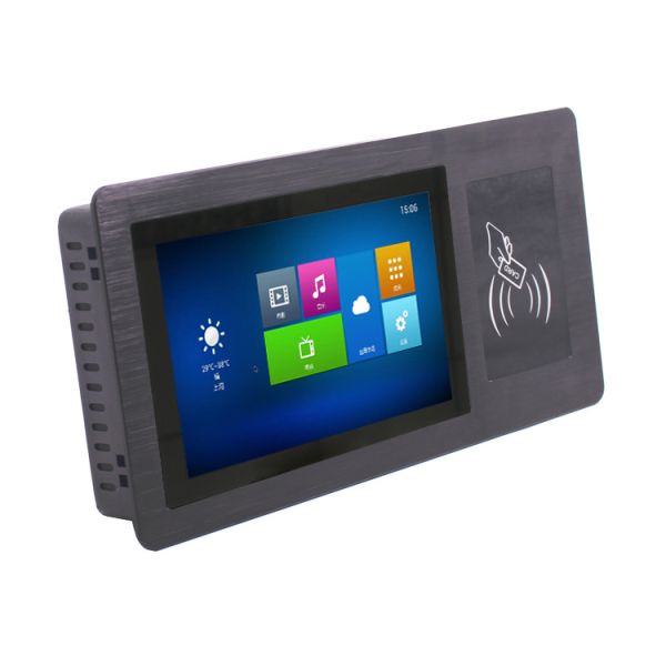 Android 10 Industrial Embedded Panel PC Wide Screen 7 Inch Panel PC With Card