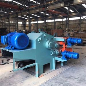 Large Automatic Tree Branch Drum Wood Chipper Machine