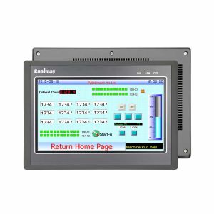 Cheap High Resolution 1024*600 HMI PLC All In One HVAC System Ethernet Function for sale