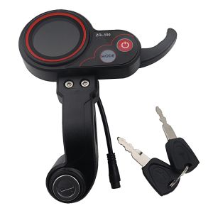 ZQ-100 36V-48V Controller with LCD Display Panel Scooter Throttle and Key Switch