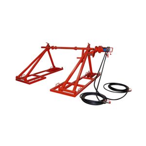Hydraulic Grounding 150KN Cable Drum Jacks For Stringing Construction