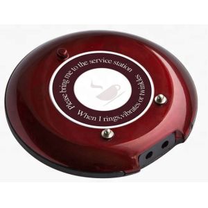 customer number calling and vibrating coaster pager for cook calling customer to