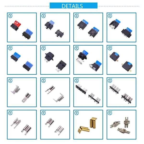 Inline Hinged Type Blade Fuse Holder