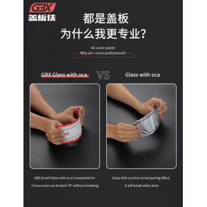 GBX Brand 2in1 Glass+OCA Front Outer Glass With OCA for Tecno Camon12 Camon12AIR