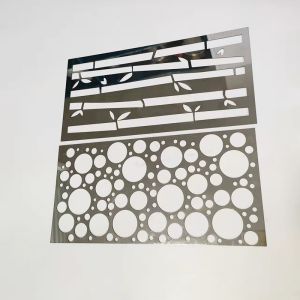 Customized Laser Engraving And Cutting Pattern For Energy Home Border Design