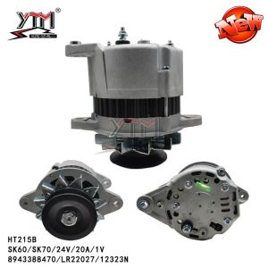 China HT215B ALTERNATOR SK60/SK70/24V 20A 1V/8943388470/LR22027/12323N on sale