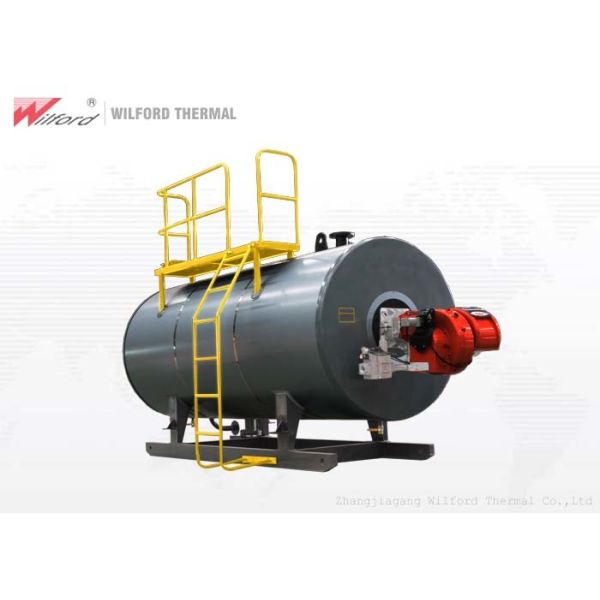 Quality Horizontal Oil Fired Hot Water Boiler Burning Completely For Hotel Cleaning wholesale