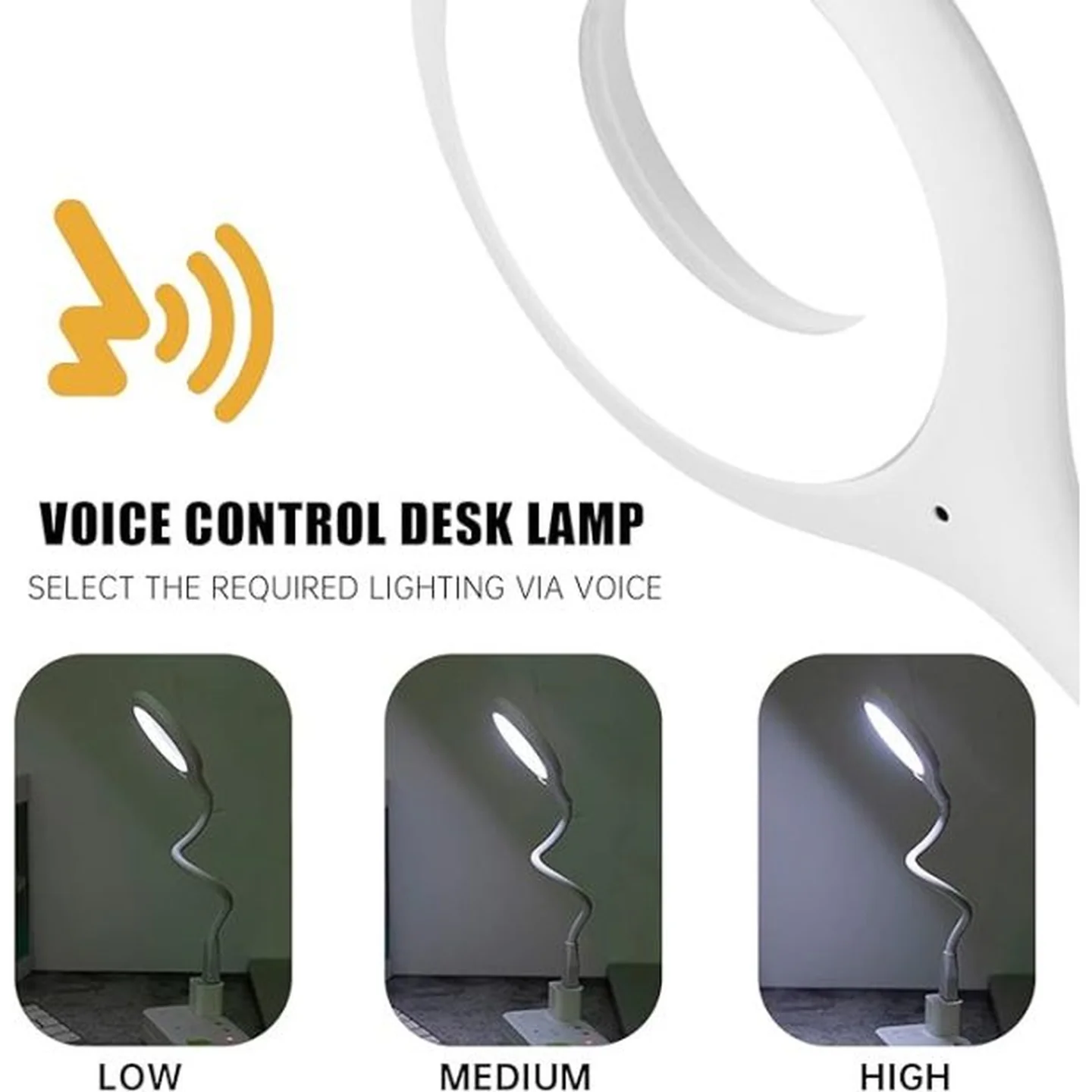 Offline voice control,Three color temperature adjustment,USB portable smart desk