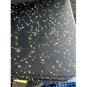 EPDM DOT Recycled Rubber Flooring Tiles for Cardio Machine Flooring in Pure