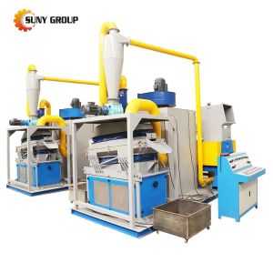 99% Sorting Rate Scrap Copper Wire Recycling And Stripping Granulator Machine