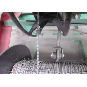 High Speed Barbed Wire Manufacturing Machine , High Accuracy Barbed Wire Fencing