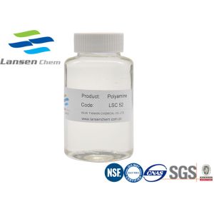 Cheap Water Purify Polyamine Flocculant Quaternary Ammonium Cationic Polymer for sale