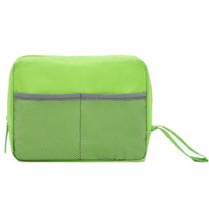 Polyester 25x12x18cm OEM Non Woven 210D Mesh Hamper Bag