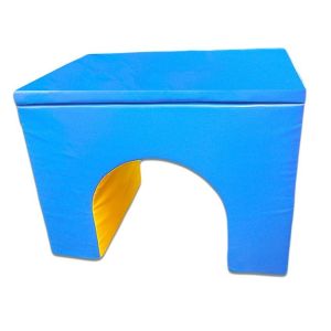 Soft indoor jungle gym for kids Arch Block Eco Friendly Sgs Foldable Gymnastics