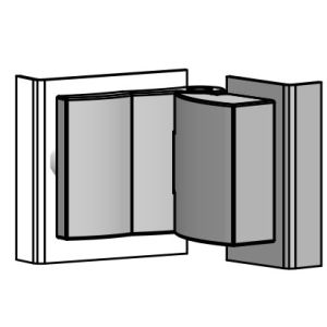 ODM Zinc Alloy Hinges Panel Screw Type Adjustable Silver Color