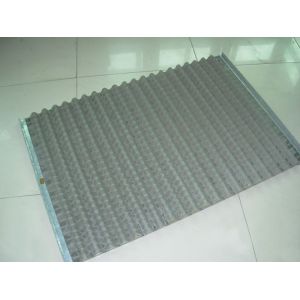 Cheap 2 - 3 Layers Steel Frame Shale Shaker Screen Shock Absorption for sale