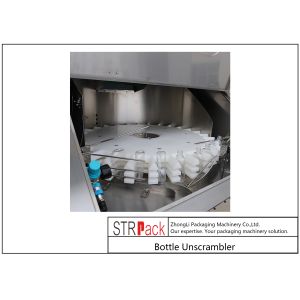 Automatic Small Bottle Unscrambler 60 - 120 Bottles/min