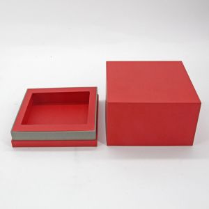 Men Wallet Set Belt Gift Paper Packaging Box Custom Lid And Base Design