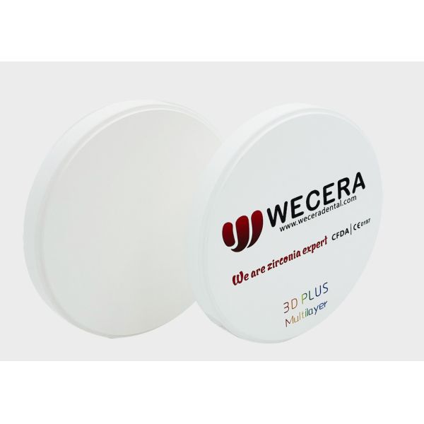 Onlays Indications 3D Multilayer Zirconia with 11 Gradients Sintering Temperatur