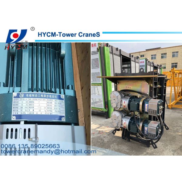 100% New 50Hz Motor for 2000kg Load Rack And Pinion Buliding Construction