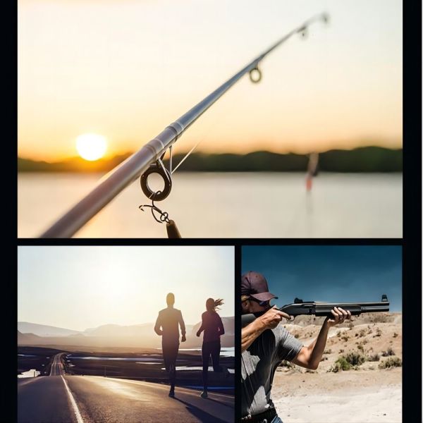 14cm x 5cm x 4cm Polarized Action Video Eyewear Plastic Lens