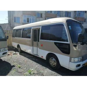 2009 Year 18 Seats Used Coaster Bus , Toyota Coaster Bus LHD Used Mini Bus With