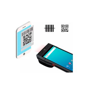 Android Mobile POS QR Code Scanner Barcode Terminal Handheld Computer With