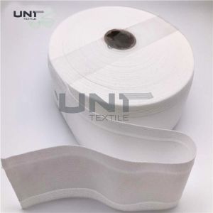 Woven Elastic Pants Fusible Interlining Printed 5.3cm Width