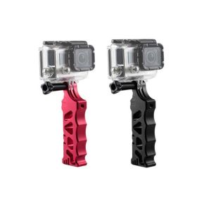 Cheap Aluminum Alloy Tactical Style Hand Grip With Thumb Screw For GoPro Hero 4 3+ 3 4s SJ4000 Xiaomi yi 2 Camera Accessories for sale