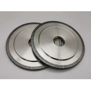 Grinding Stone 14F1R Electroplacted CBN Grinding Wheel With Raidu R2.5 B50/60