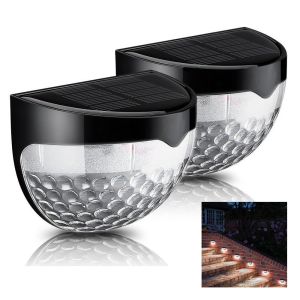 Plastic 2V 0.26W Solar Lamp Wall Sensor Light / 6PCS Led Modern Solar Fence