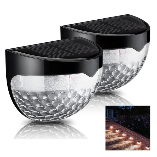 Plastic 2V 0.26W Solar Lamp Wall Sensor Light / 6PCS Led Modern Solar Fence