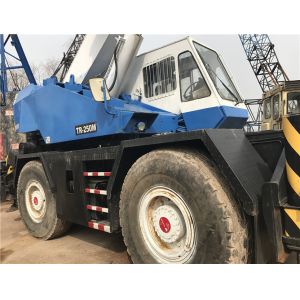 Used TADANO TR250 ROUGH TERRAIN crane with good condition