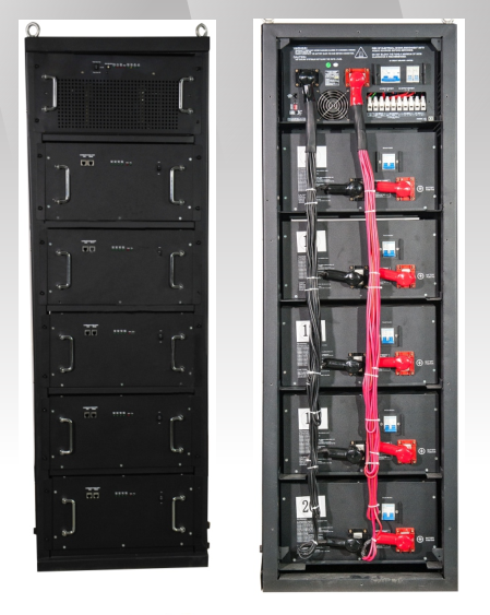 Household Solar Energy Inverter 40V Discharge Cut - Off Voltage 5 * 5KWH Packs Parallel