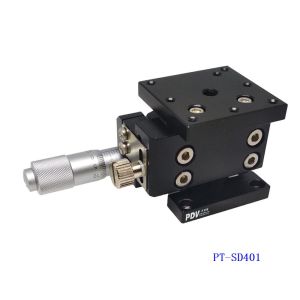 10mm Travel Z Axis Manual Scissor Lift Crossed Roller Bearing Differential Head