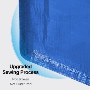 Heavy Duty Extra Large Moving Bags W/Backpack Straps - Strong Handles & Zippers,