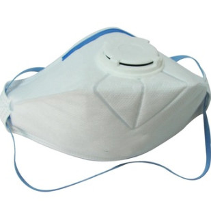 Quality Foldable Disposable Respirator Mask , Breathable Valved Dust Mask wholesale