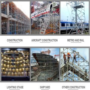 Galvanized steel Scaffolding Custom Roll Forming Machine 55KW