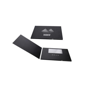 A5 128 MB Digital Video Brochure With Pocket Four Color Printing