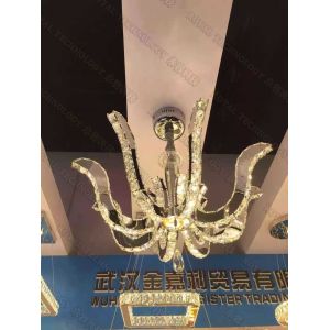Glass Lighting PVD Plating Machine , Crystal Chandelier Multi Arc Vacuum Plating
