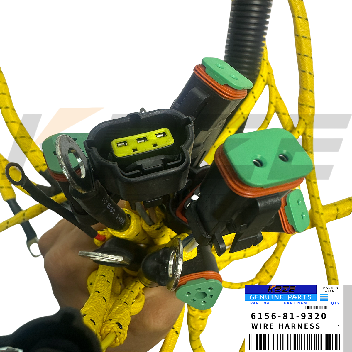 6156-81-9320 6156819320 KOMATSU PC400-7 PC450-7 EXCAVATOR ENGINE WIRING HARNESS FOR SAA6D125E-3