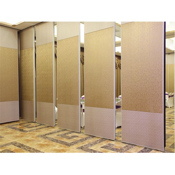 Conference Hall Acoustic Partition Sliding Door Movable Partition Wall System for Hotel