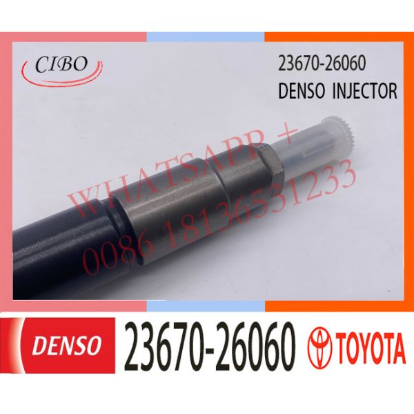23670-26060 Diesel Engine Fuel Injector 295900-0170 23670-26060 295900-0050 23670-29125 23670-0R090 For TOYOTA 2AD-FHV