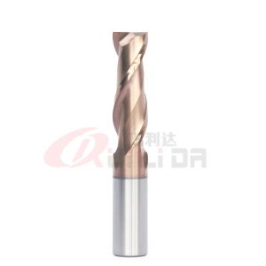 Cheap 1/4&quot; 1/2&quot; 2 Flute Carbide End Mill 12mm Slot End Mill Cutter With Edge Radius for sale