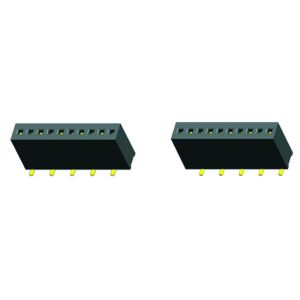 2.0 Female Header Single Row SMT PA9T TYPE1 Or TYPE2 High 4.3 AU over Ni