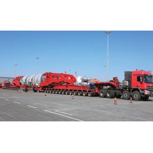 Cheap 400 Ton Modular Hydraulic Trailer Equipped With Wabco Relay Valve Easy Operation for sale