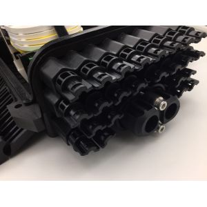 1x8 PLC Splitter IP68 FTTH Fiber Optic Distribution Box